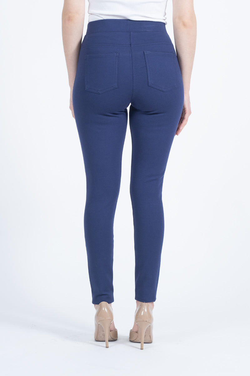 Emma - Jeggings Casuales Cintura Alta con 5 Bolsas en Tela Bodyfirm