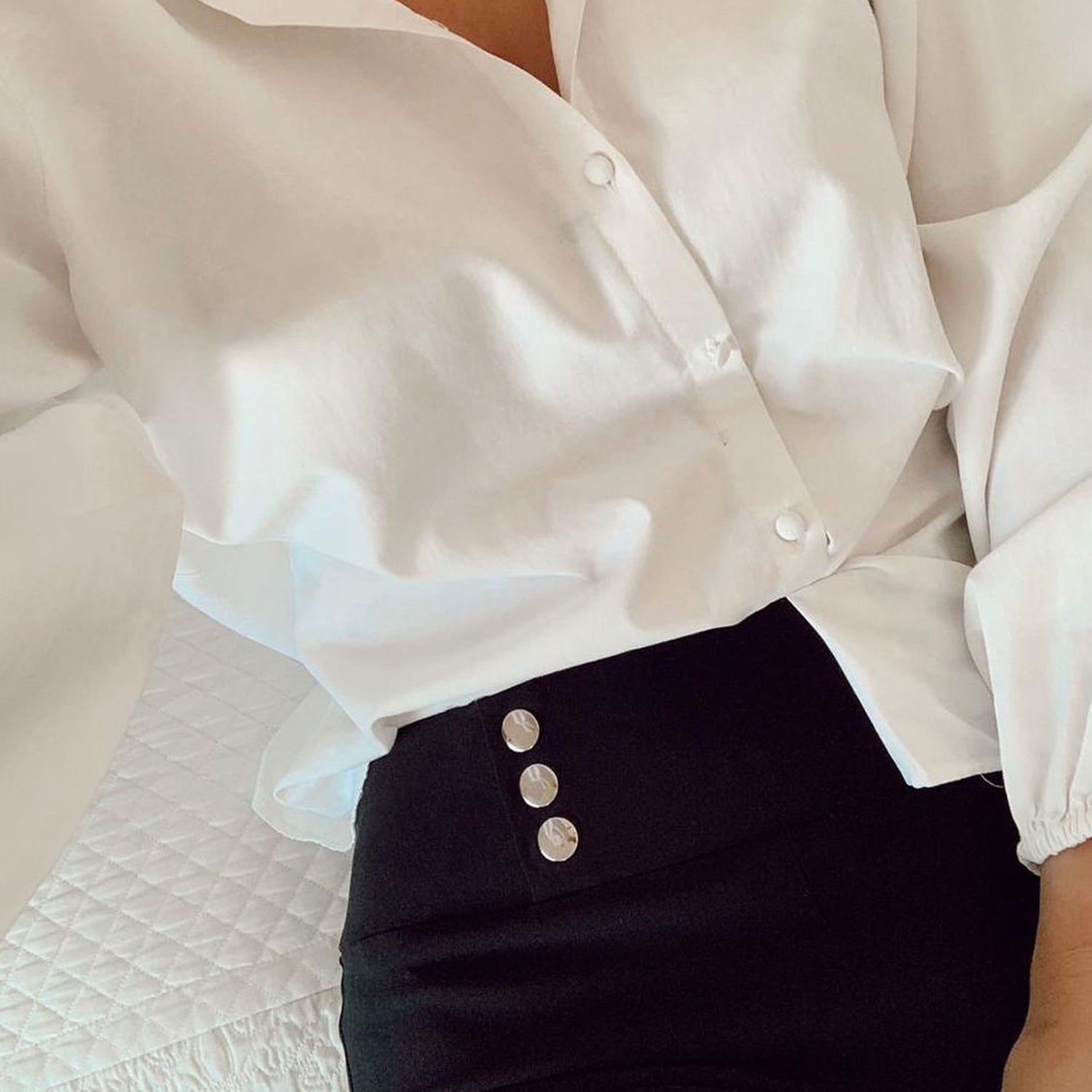 Pantalón Cargo para Mujer Cintura Alta con Bolsillos - Oferta – Peach & Posh