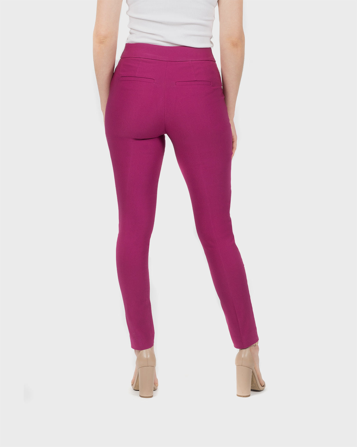 Ava - Leggings Casuales Cintura Media con Cierres Laterales en Tela Hi-Flex - Oferta